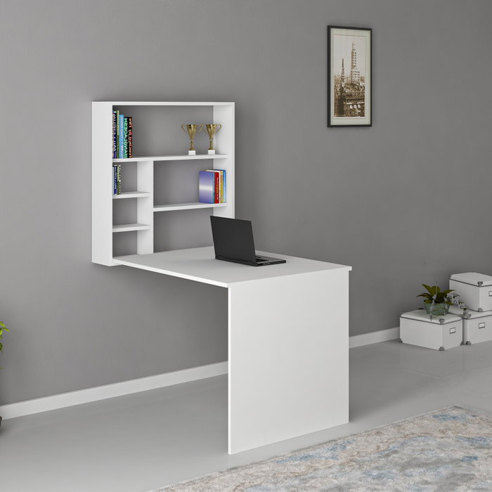 Hanah Home Sedir Escritorio de Estudio Blanco Hanah Home Sedir Escritorio de Estudio Blanco